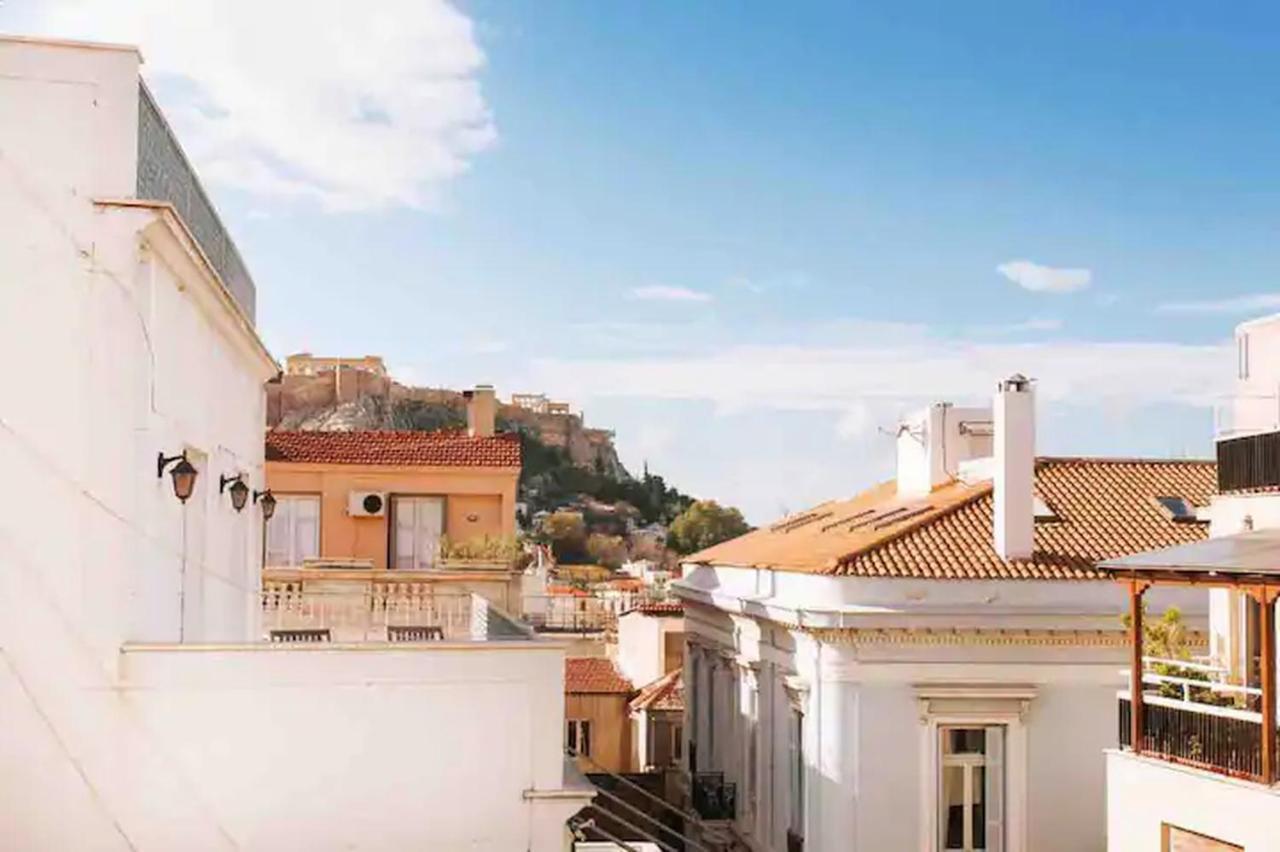 A Masterpiece In Plaka With Big Balcony And Acropolis View Apartment เอเธนส์ ภายนอก รูปภาพ